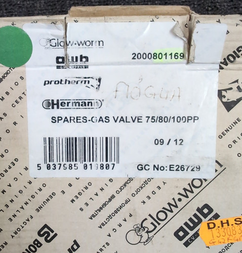 Glow worm gas valve - glow-worm,